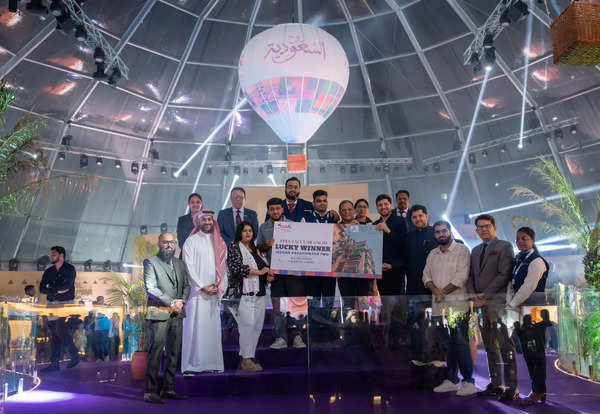 Tausif Lakdawala won an all-expenses paid trip to Saudi from Atlas Tours & Travels Image