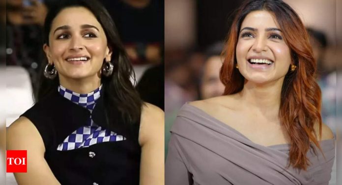 Alia Bhatt expresses her admiration for Samantha; calls her 'hero on and off-screen' and sings 'Oo Antava' |