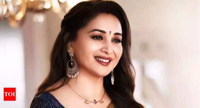 Madhuri Dixit says she is eternally in love with red colour | Hindi Movie News