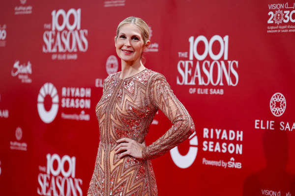 Actor Kelly Rutherford arrives at the red carpet ahead of 'The 1001 Season of ELIE SAAB' fashion show celebrating the Lebanese fashion designer Saab's 45-year fashion career as part of Riyadh Season in Riyadh, Saudi Arabia, November 13, 2024. REUTERS/Hamad I Mohammed 'The 1001 Season of ELIE SAAB' fashion show during Riyadh Season in Riyadh