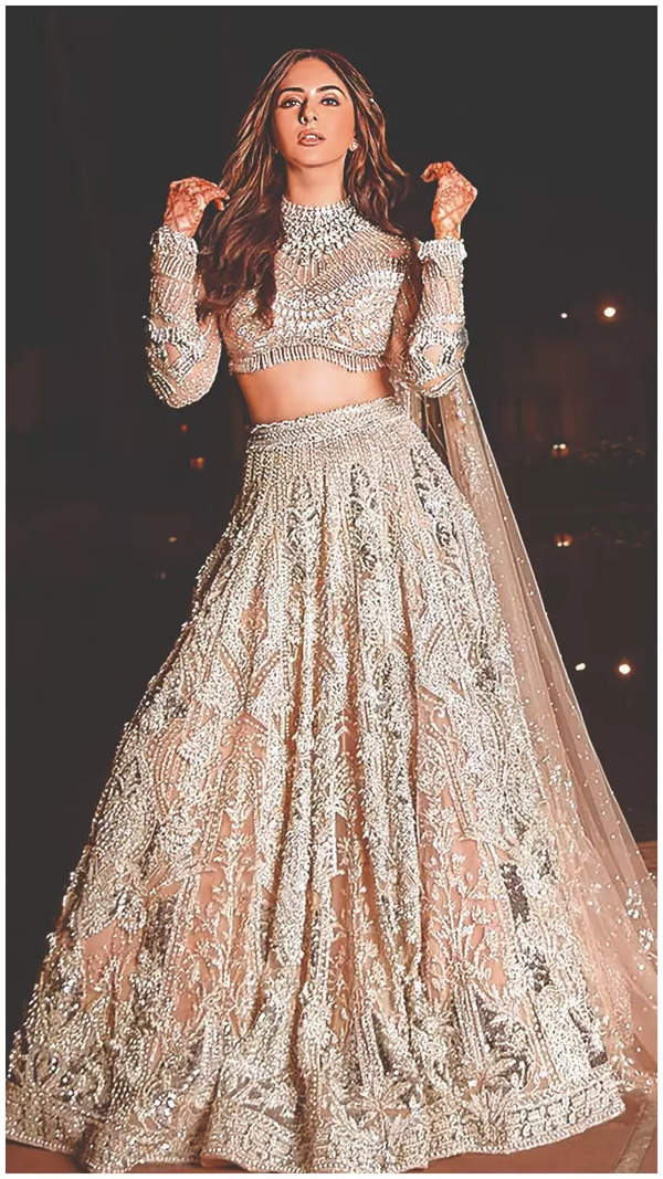 Rakul's sangeet outfit Rakul's sangeet outfit