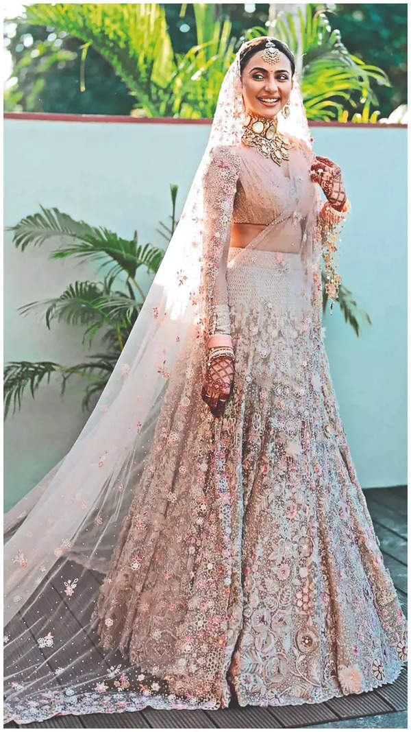 Rakul's wedding outfit Rakul's wedding outfit
