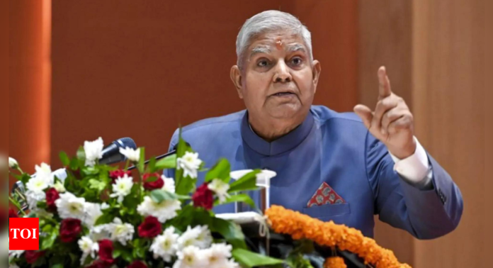 'Need to reflect': Vice President Dhankhar reaches out farmers ahead of mega march to Delhi | India News
