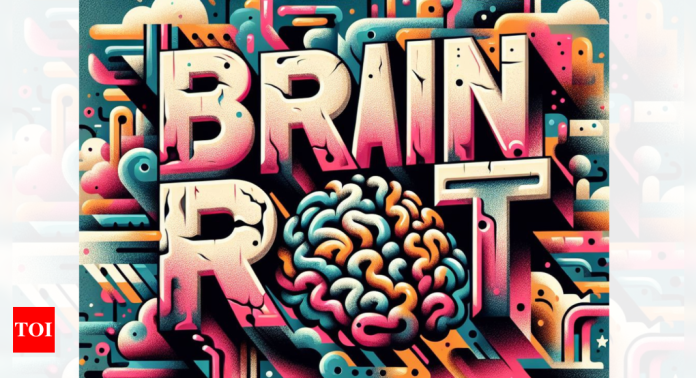 Oxford's word of the year is 'brain rot'. What it means
