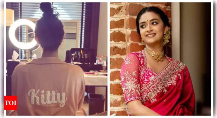 'Baby John' actress Keerthy Suresh drops FIRST glimpse of her pre-wedding prep - See inside |