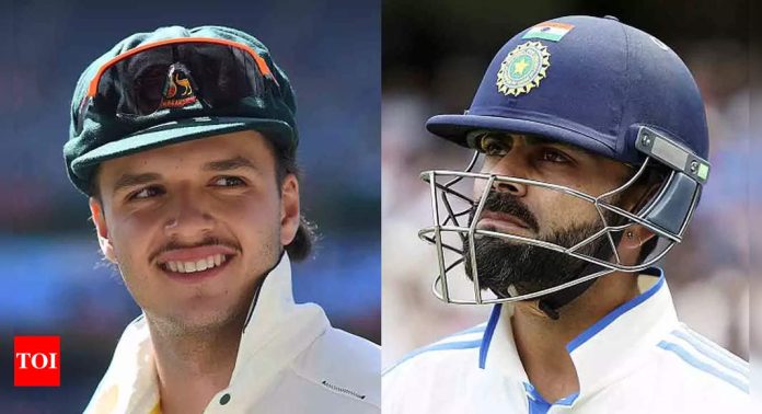 Border-Gavaskar Trophy: Watch: How Sam Konstas reacted after Virat Kohli's wicket at the MCG | Cricket News