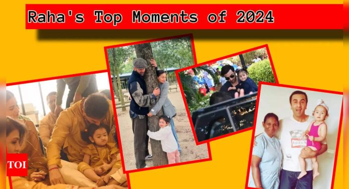 Top Adorable Moments of Ranbir Kapoor and Alia Bhatt's daughter Raha in 2024 |