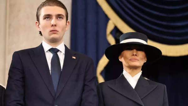 Melania with Barron Trump