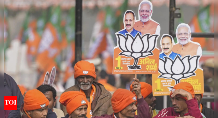 'Dil valo ki Delhi ko ab BJP sarkar chahiye': Party launches new campaign song 3 days ahead of polls | India News