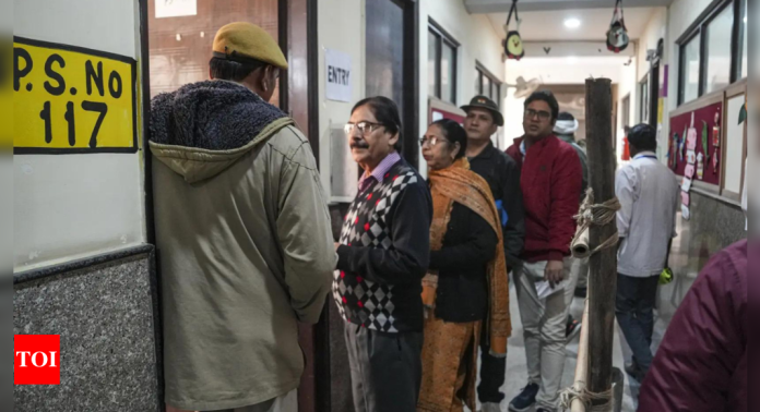 Delhi assembly elections 2025: As turnout dips, all eyes on Saturday score; votes cast lowest since 2008 | India News