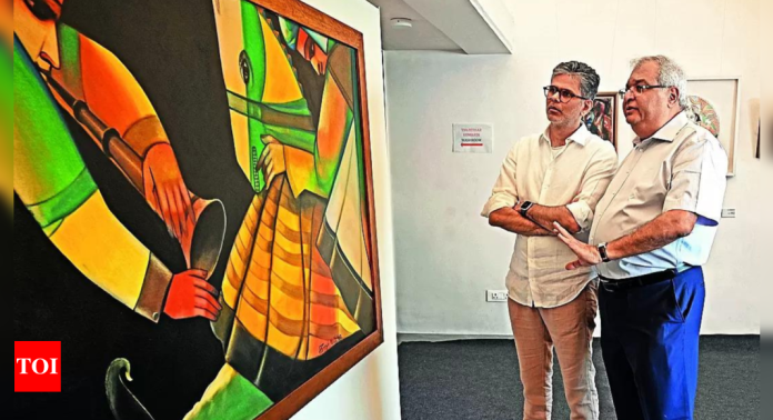 Rangolis on doorsteps to masters on our walls, AOI celebrates spirit of Indian art as everyday way of life | India News