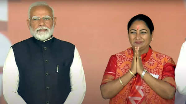 Prime Minister Narendra Modi, Delhi CM Rekha Gupta
