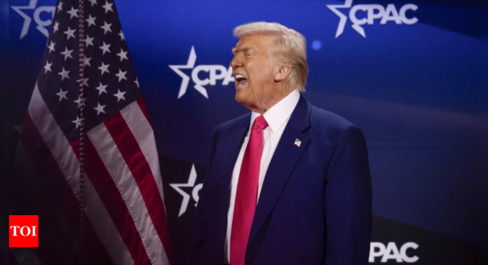 'We are draining swamp': Donald Trump talks deportations, federal layoffs in Conservative rally