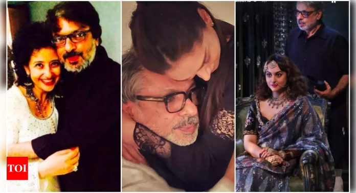 'Heeramandi' stars Manisha Koirala, Aditi Rao Hydari, and Sonakshi Sinha celebrate Sanjay Leela Bhansali's birthday with heartfelt wishes | Hindi Movie News
