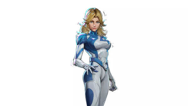 Default Invisible Woman Skin in Marvel Rivals (Image via NetEase Games) Default Invisible Woman Skin in Marvel Rivals