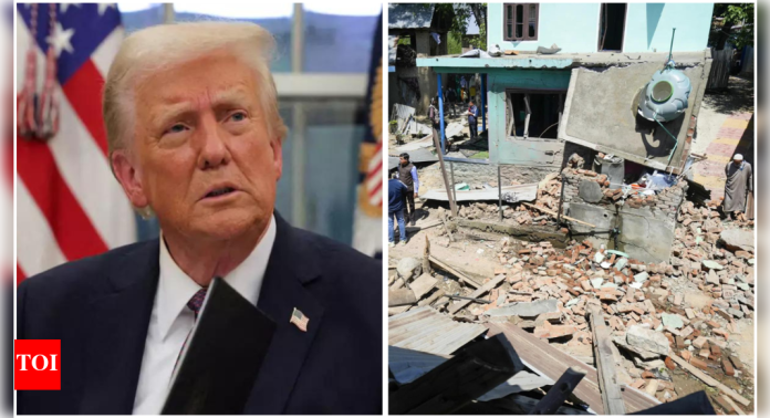 India Pakistan Tensions: Morning news wrap: Donald Trump addresses India-Pak tensions after Pahalgam terror attack, terrorists' homes demolished in J&K and more | India News