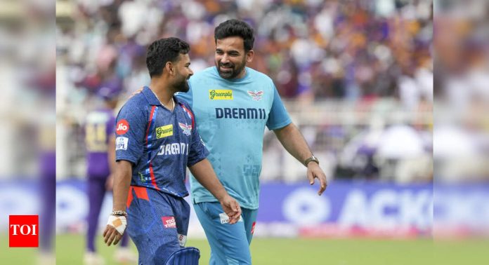 IPL 2025: Zaheer Khan backs ‘leader’ Rishabh Pant despite his struggles with bat | Cricket News