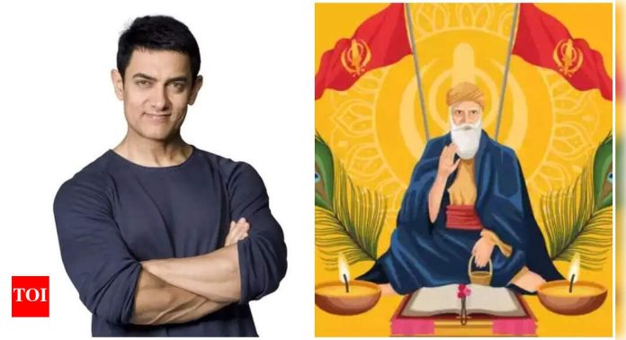 The fake poster shows Aamir Khan as Guru Nanak; the official spokesperson slams it as "completely fake and AI generated" | Hindi Movie News