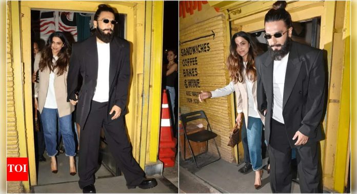 Deepika Padukone and Ranveer Singh enjoy dinner date in Mumbai; daughter Dua stays home | Hindi Movie News