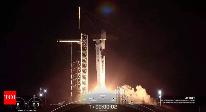 SpaceX's Falcon 9 rocket successfully launched 28 Starlink satellites into orbit from Cape Canaveral on April 24 |