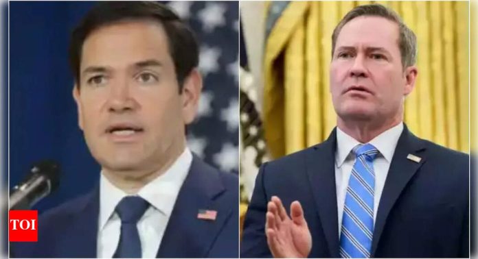 Trump makes Rubio interim NSA, nominates Mike Waltz for UN ambassador