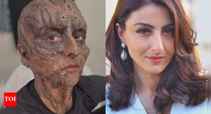Soha Ali Khan shares chilling BTS pics from ‘Chhorii 2’; Fans say, 'that is some scary look' | Hindi Movie News
