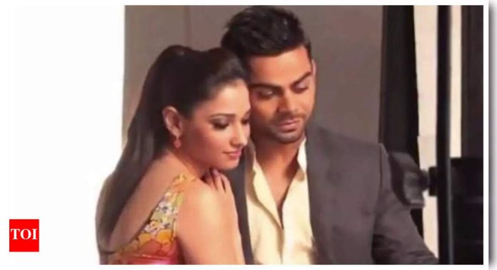 Old video of Virat Kohli tricking Tamannaah Bhatia into giving her phone number in an ad goes viral; fans REACT |