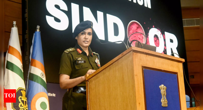 Operation Sindoor: Biochemist who left PhD for the uniform | India News