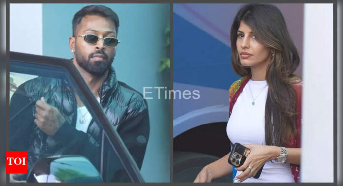 Hardik Pandya and Jasmin Walia fuel dating rumours as they get spotted together at Mumbai airport as MI returns home after IPL suspension - See photos |