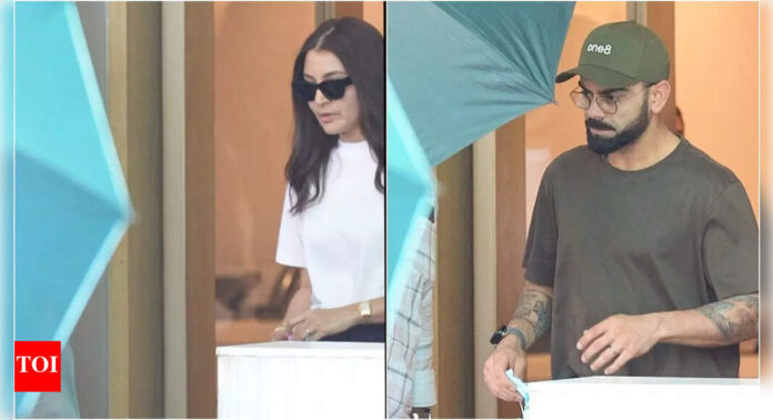 Virat Kohli and Anushka Sharma return to Mumbai after their awkward viral moment in Bengaluru