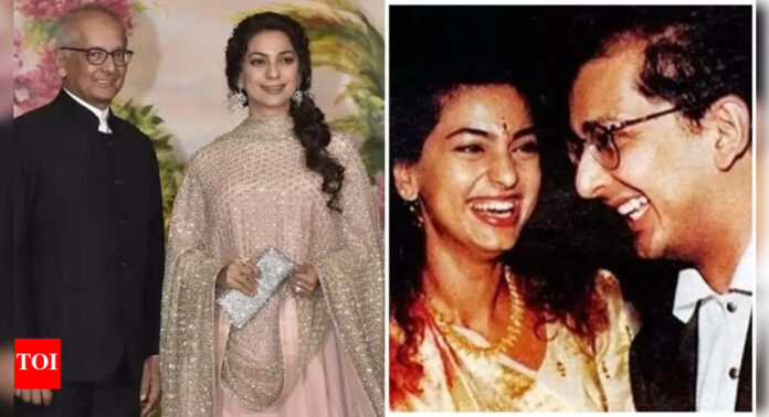 When Juhi chawla kept wedding with Jay Mehta a secret as she was afraid to lose her career, he wooed her by sending truckloads of roses