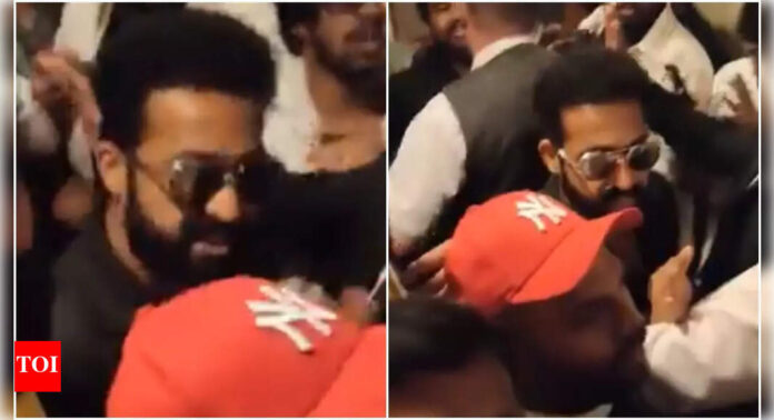 Video of Jr NTR losing his cool at fans during 'RRR' event at the Royal Albert Hall goes viral | Hindi Movie News