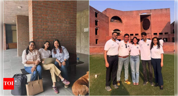 Amitabh Bachchan's granddaughter Navya Naveli Nanda shares glimpse of life at IIM Ahmedabad: ‘A campus that turned into home’ | Hindi Movie News
