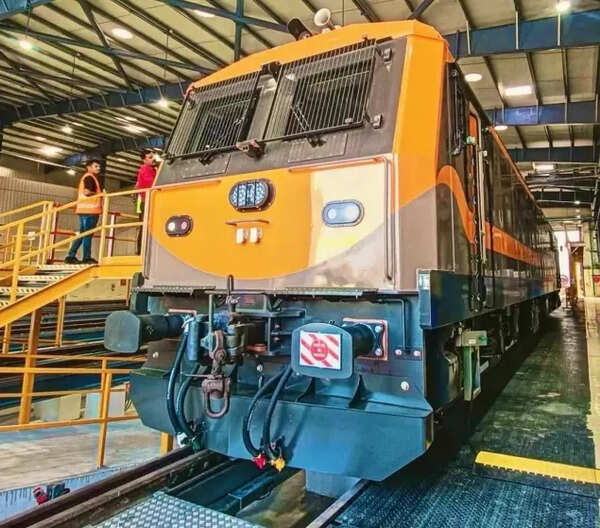 ​Indian Railways’ first 9,000 HP electric locomotive engine ​