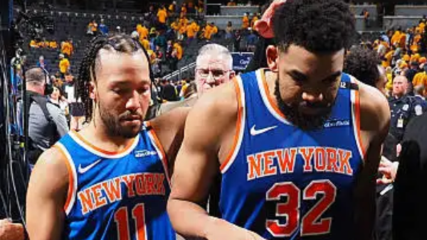 Jalen Brunson and Karl-Anthony Towns (Image Source: Getty Images) Jalen Brunson and Karl-Anthony Towns