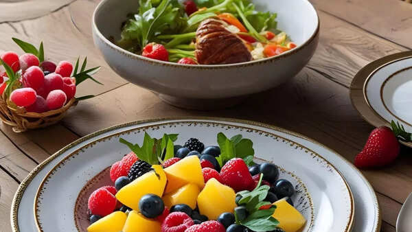 Fruits with meals