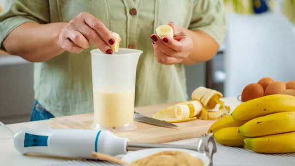 Banana and milk