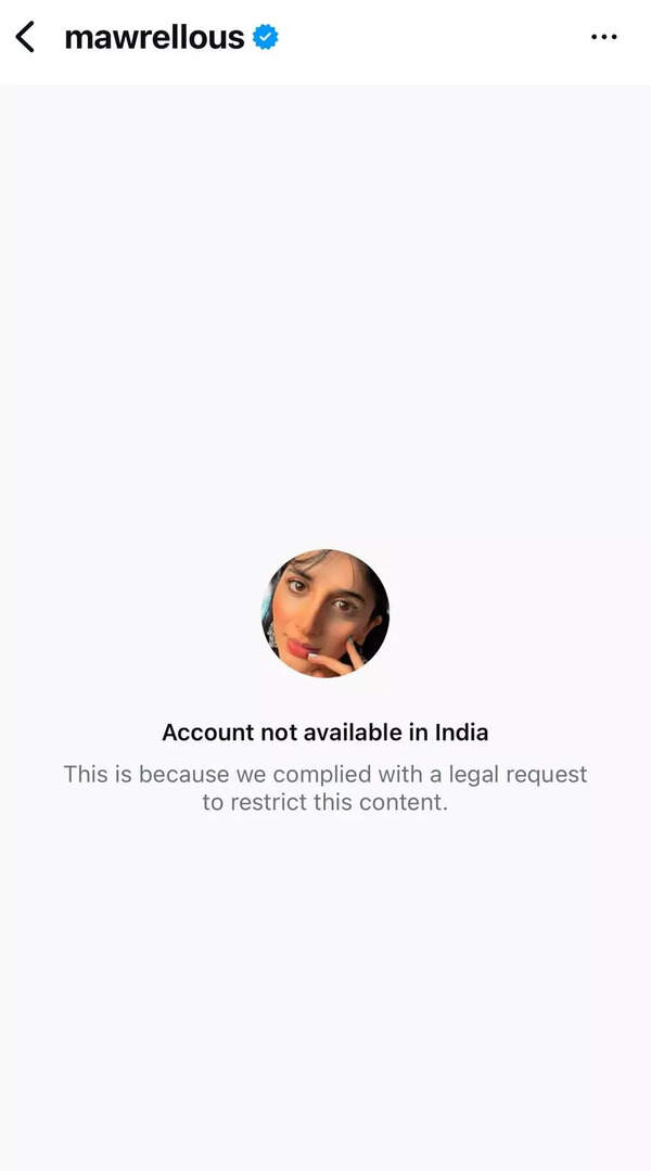 Pakistani actors account banned again