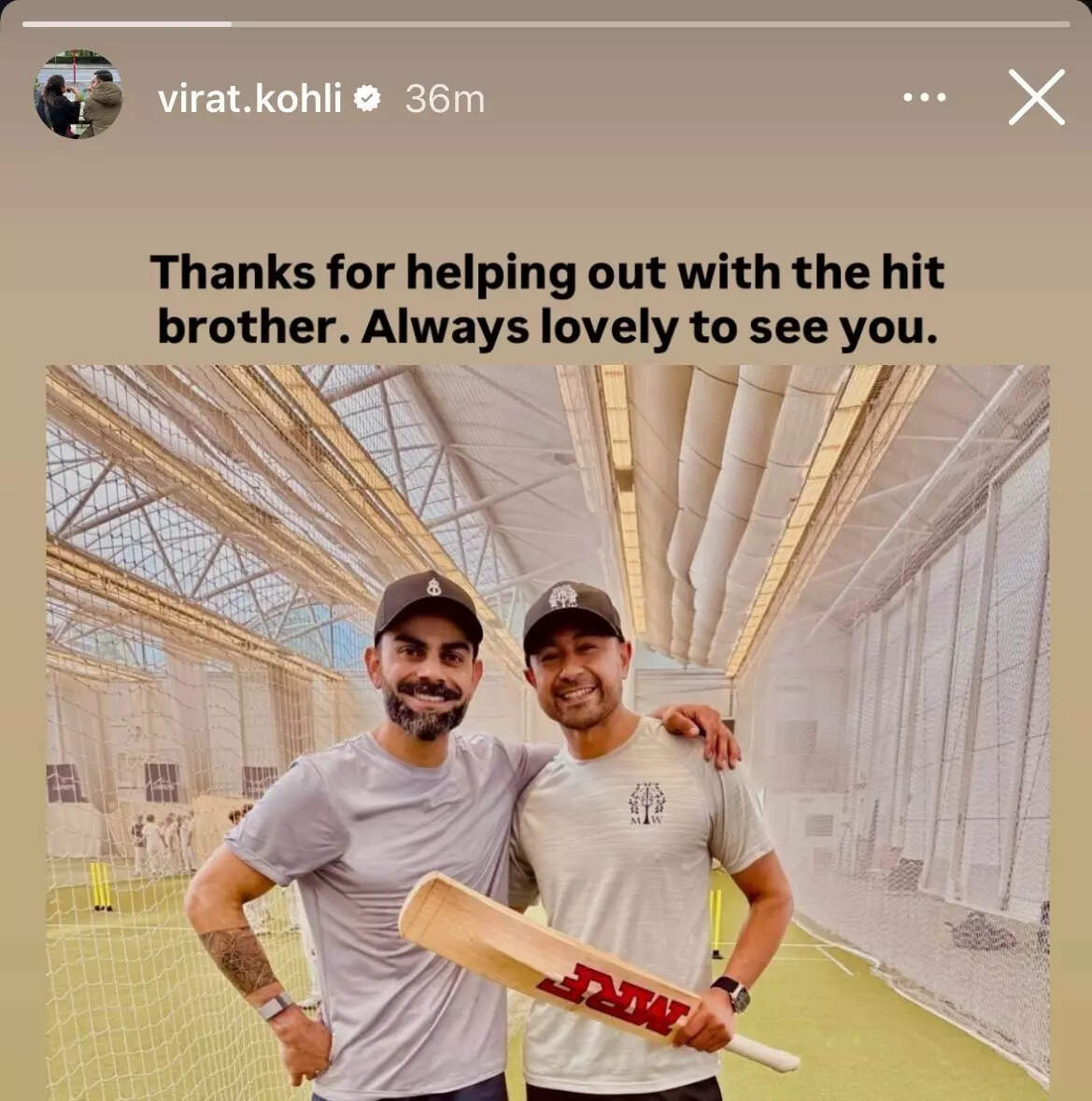 Virat Kohli started practice with Assistant Coach of Gujarat Titans Virat Kohli started practice with Assistant Coach of Gujarat Titans