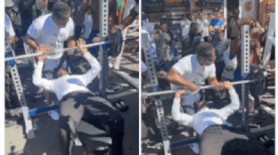 Zohran Mamdani's bench press episode turns awkward: Mayor Eric Adams takes a jab at the Men's day viral video - Watch