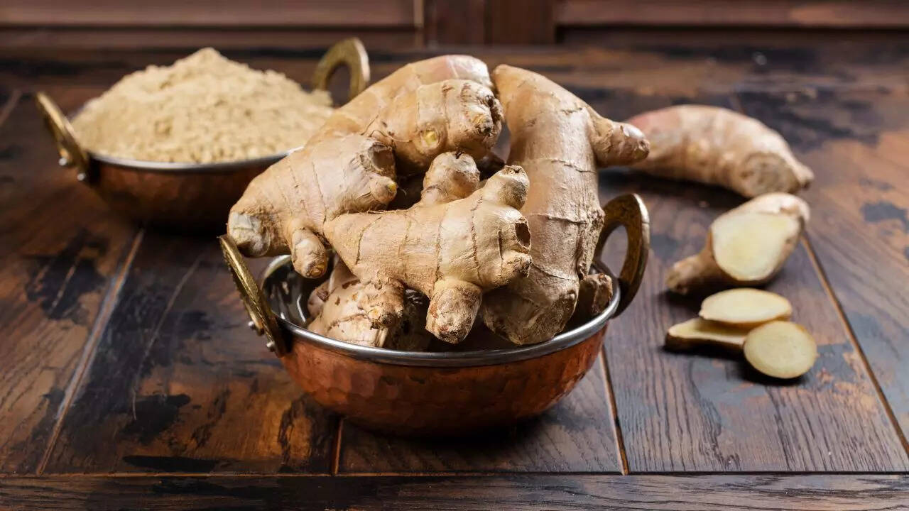 Ginger relieves bloating and nausea