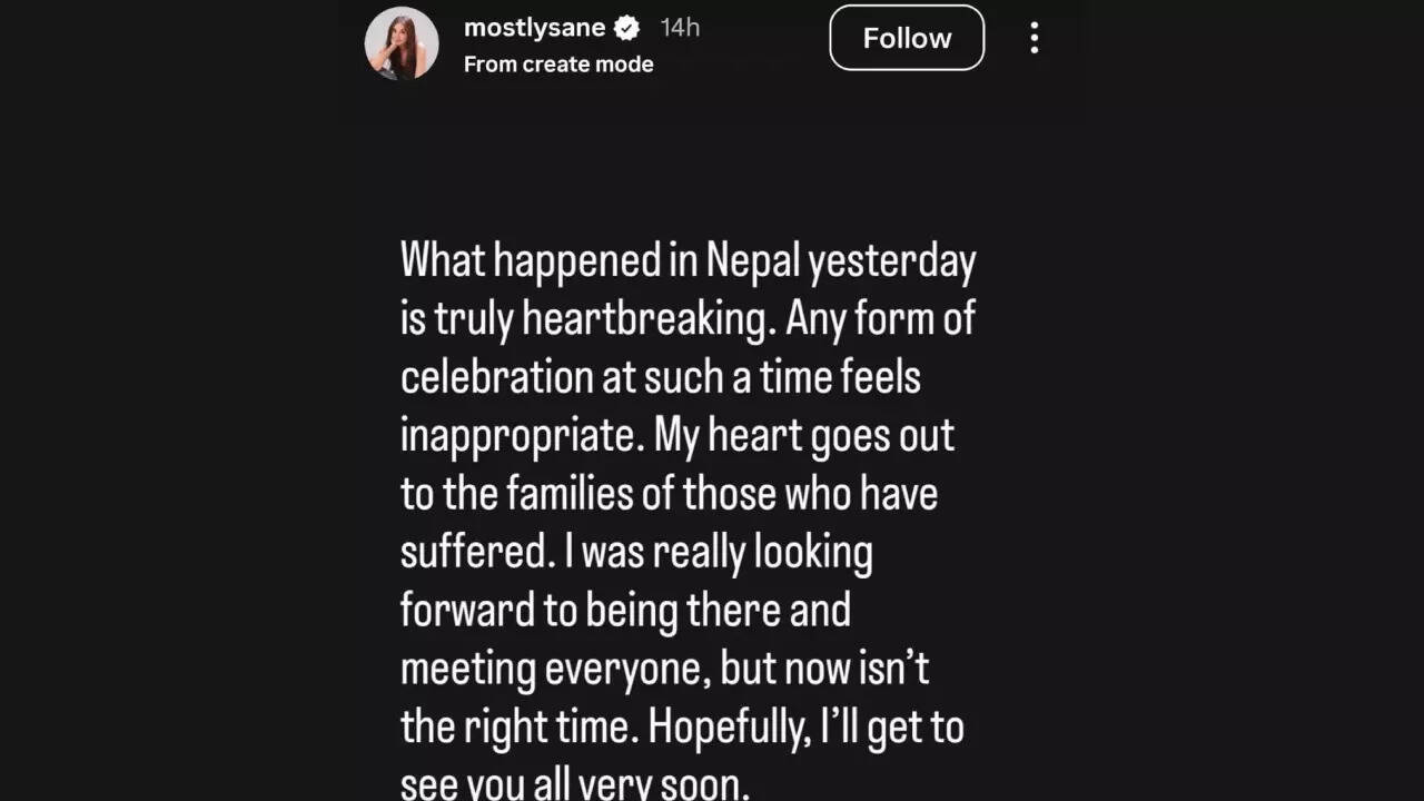 Prajakta Koli Story on Nepal