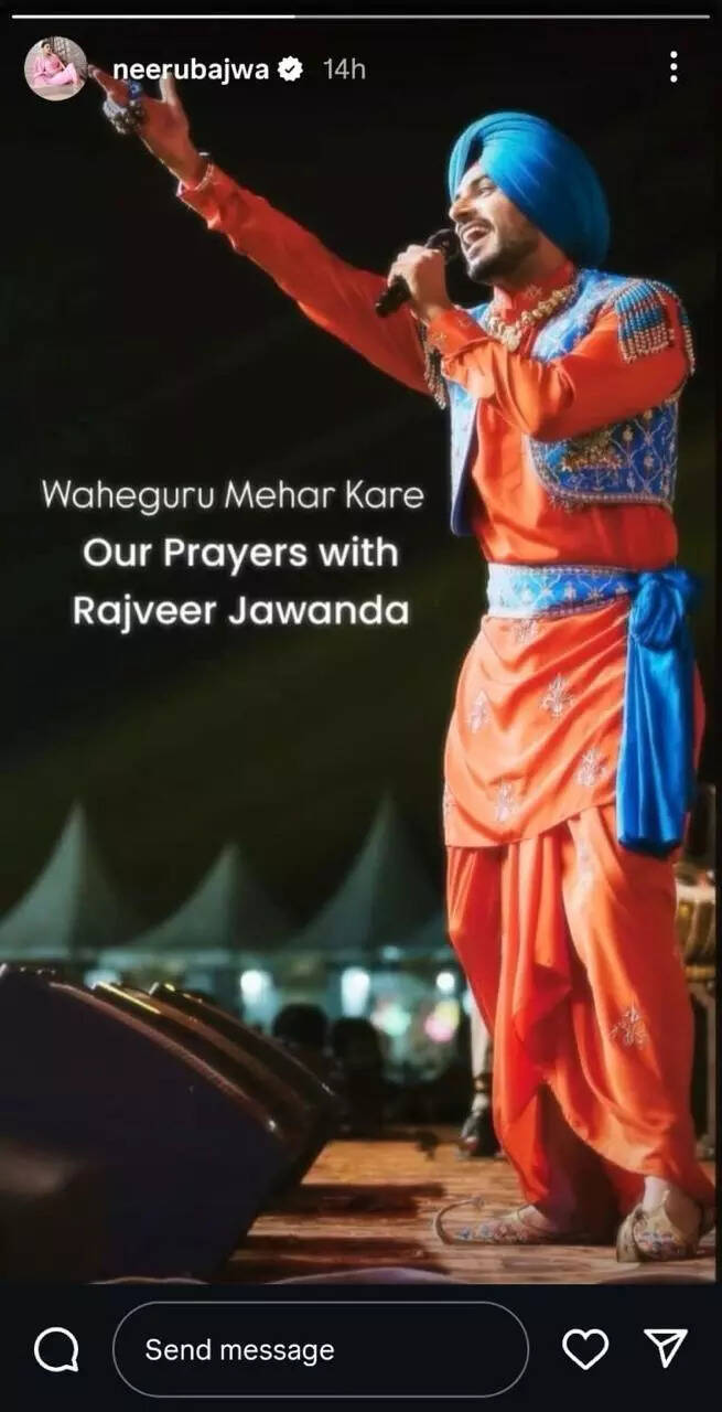 Neeru Bajwa's prayer