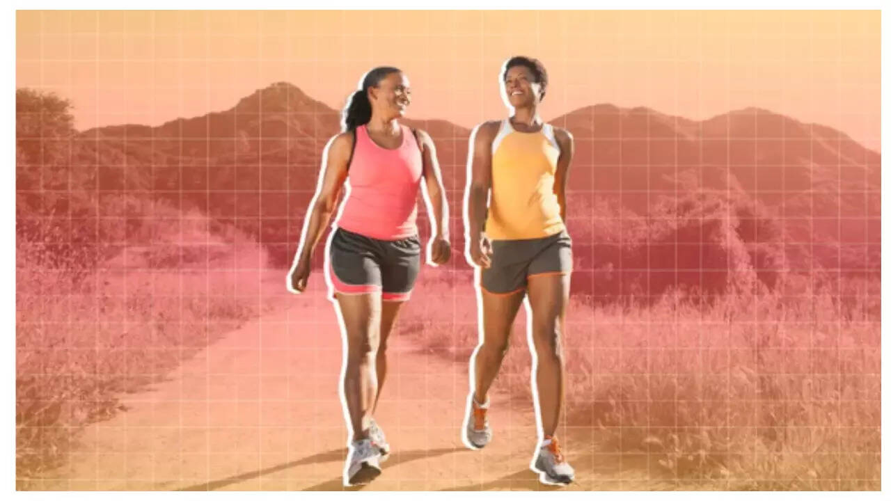 What happens if you walk for 20 minutes?