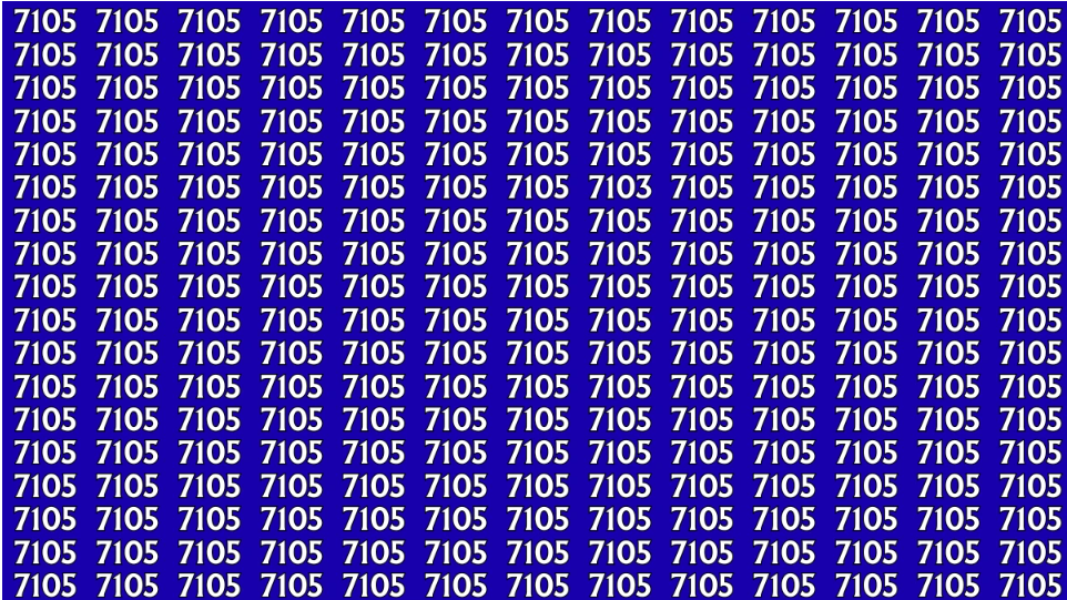spot the number