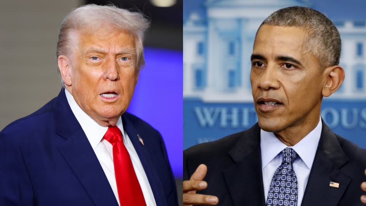 Donald Trump; Barack Obama Donald Trump, Barack Obama