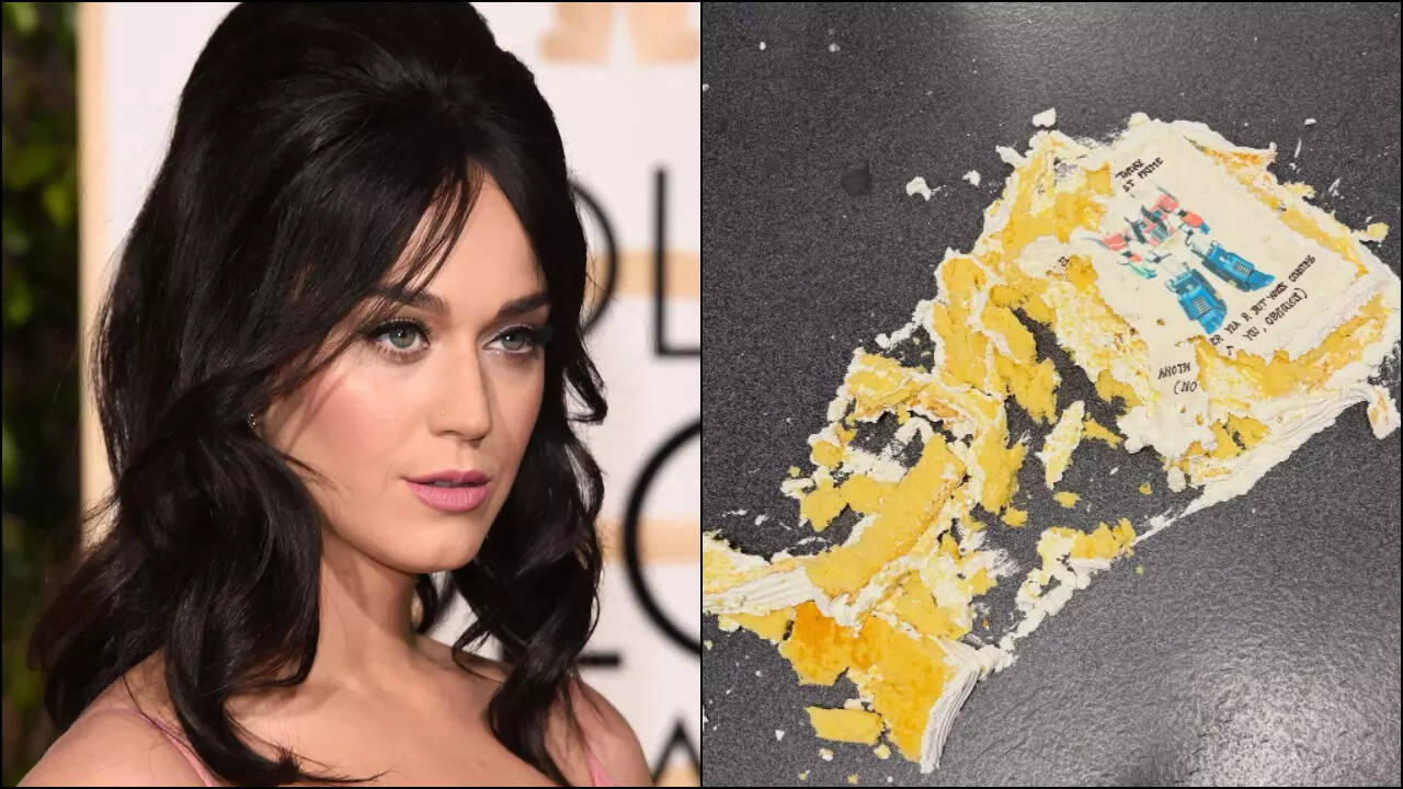 Katy Perry and the cake