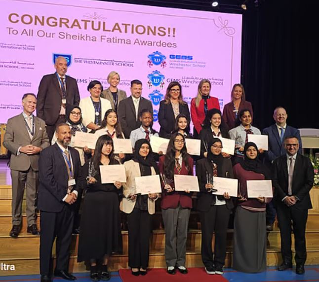 11 GEMS students win Sheikha Fatima Bint Mubarak Award for Excellence