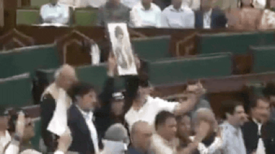 Chaos Rocks J&K Assembly: Iran Protest Sparks Scuffle, Row Over BJP's 'Pappu' Jibe At Rahul Gandhi