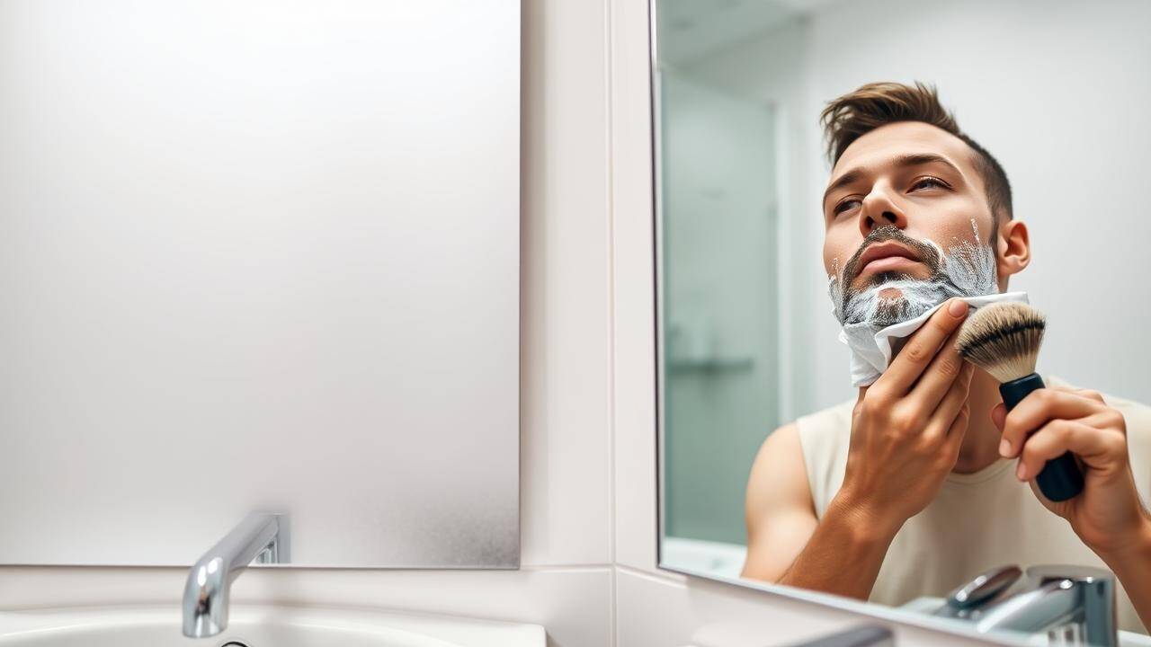 Fogged vs. Clear Mirror